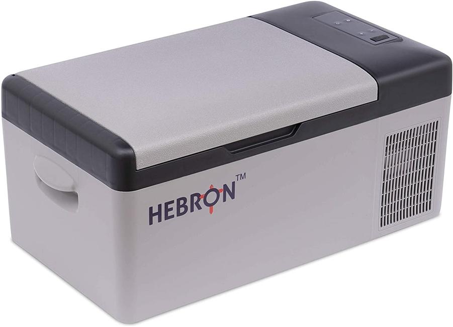 Hebron 16QT Portable Refrigerator - 12V/110V Efficient Car Fridge-Freezer