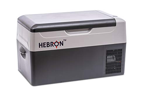 Hebron 21Q Portable Refrigerator/Freezer for Camping, Fishing, Travel - 12 Volt DC/110V AC Mini Chest Cooler