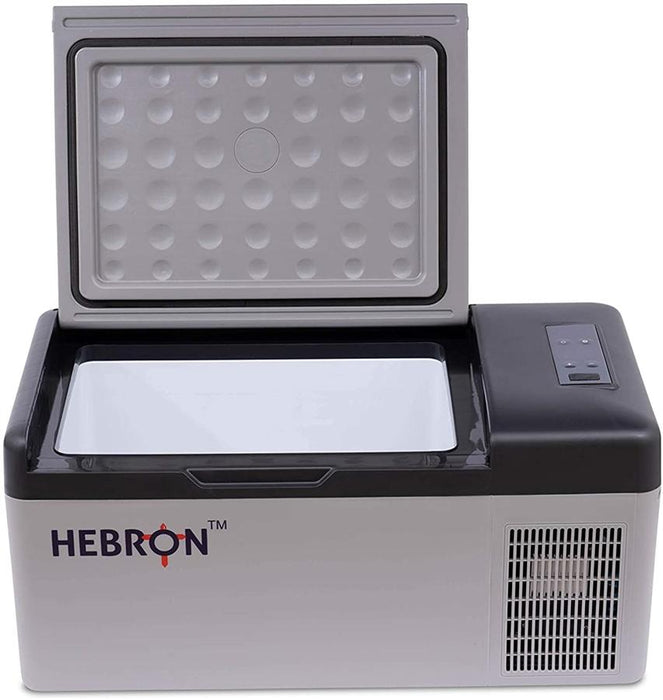 Hebron 16QT Portable Refrigerator - 12V/110V Efficient Car Fridge-Freezer