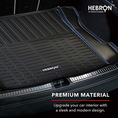 Hebron - Tesla Model 3 (2017-2020) Trunk Mats, All Weather TPE Rubber Trunk Floor Liner