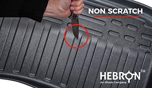 Hebron - Tesla Model 3 (2017-2020) Frunk Mats, All Weather TPE Rubber Front Trunk Floor Liner