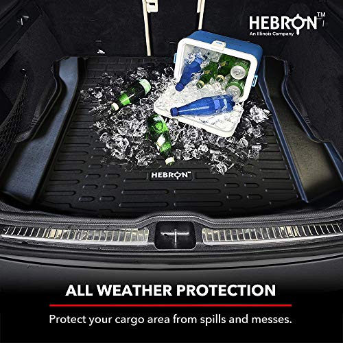 Hebron - Tesla Model 3 (2017-2020) Trunk Mats, All Weather TPE Rubber Trunk Floor Liner